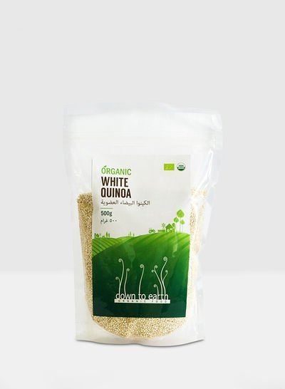 DOWN TO EARTH Organic White Quinoa 500g