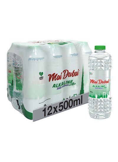 Mai Dubai Alkaline Zero Sodium 500ml Pack of 12