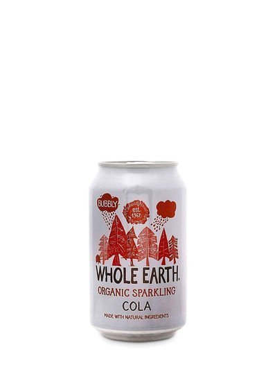 Whole earth Organic Sparkling Cola 330ml
