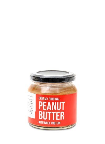GO NUTZ Creamy Original Peanut Butter With Whey Protein 250g