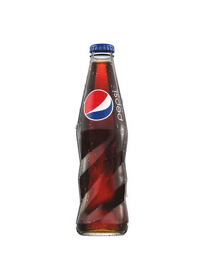 Pepsi Soft Drink Bottle Glass 250ml