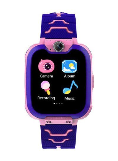 Generic G2 Intelligent Kids Smart Watch With Built-In 7 Children Puzzle Games Pink/Purple