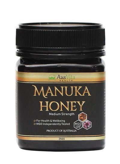 AusVita Health High Quality Manuka Honey (MGO 120+) 250g
