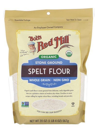 Bobs red mill Organic Spelt Flour Whole Grain 20ounce