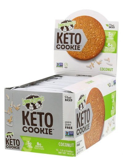 LENNY & LARRY’S Keto Coconut Cookies 12 x 1.6ounce Pack of 12