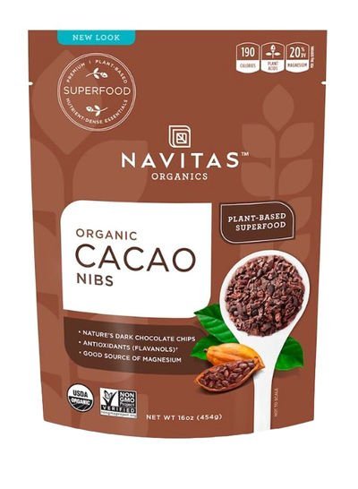 Navitas Organics Organic Cacao Nibs 454g