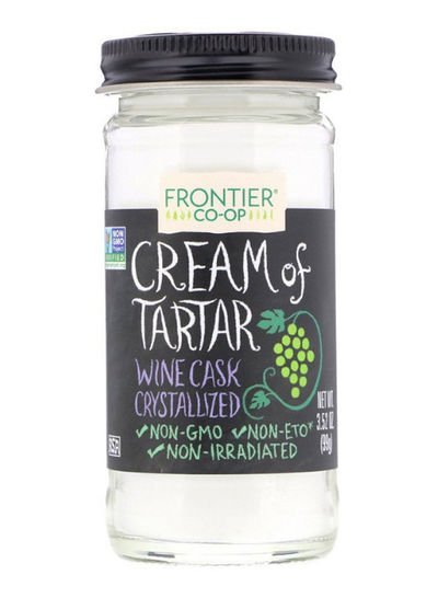 Frontier Natural Products Cream Of Tartar Powder 3.52ounce