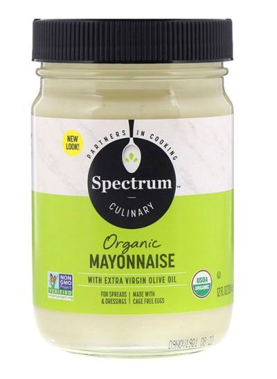 Spectrum Culinary Organic Mayonnaise With Extra Virgin Olive Oil 12ounce