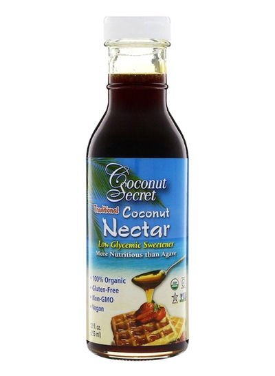 Coconut Secret Traditional Coconut Nectar Low Glycemic Sweetener 355ml