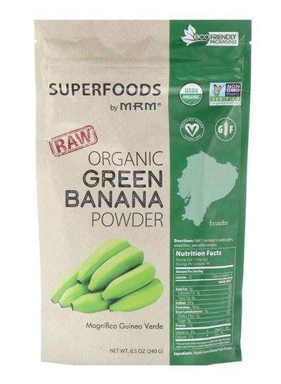 MRM Raw Organic Green Banana Powder 240g
