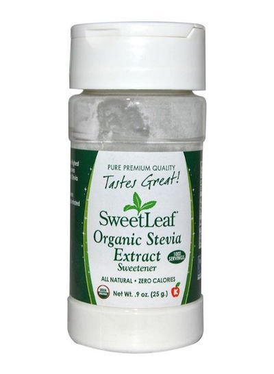 Wisdom natural SweetLeaf Organic Stevia Extract Sweetener 25g
