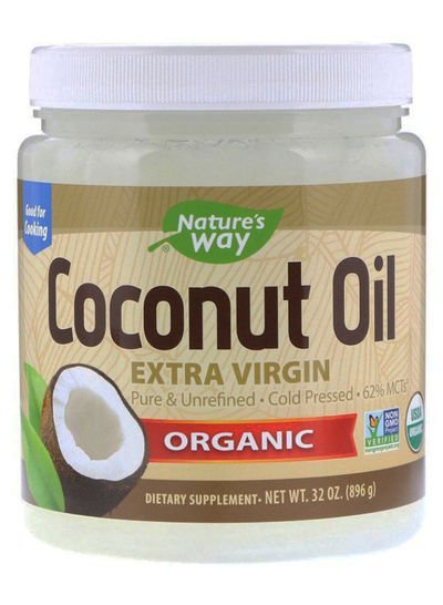 Nature way Organic Extra Virgin Coconut Oil 896g