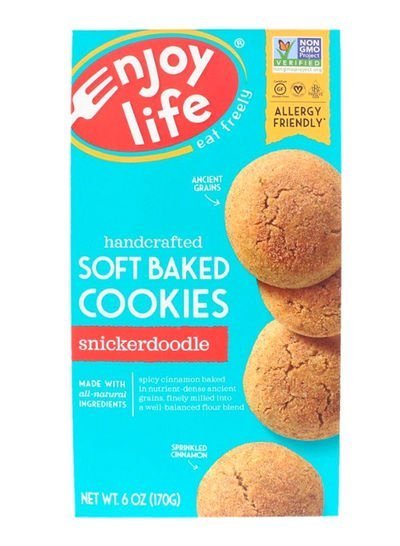 ENJOY LIFE Snickerdoodle Soft Baked Cookies 170g