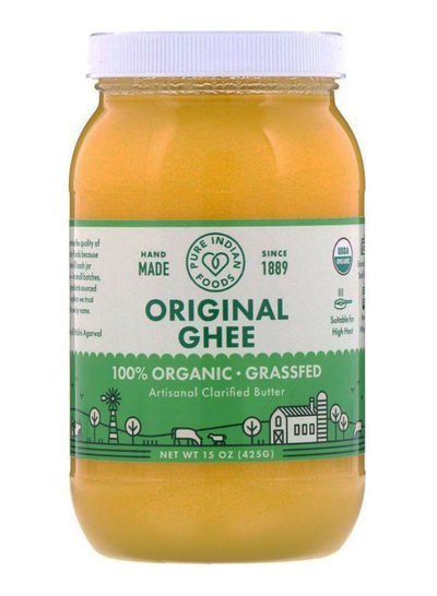 Pure Indian Foods Organic Grass-Fed Original Ghee 15ounce