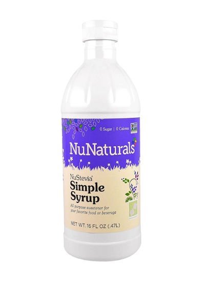 NuNaturals Nu Stevia Simple Syrup 16ounce