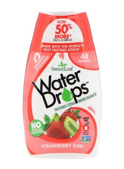 Wisdom natural Strawberry Kiwi Delicious Stevia Water Enhancer 48ml