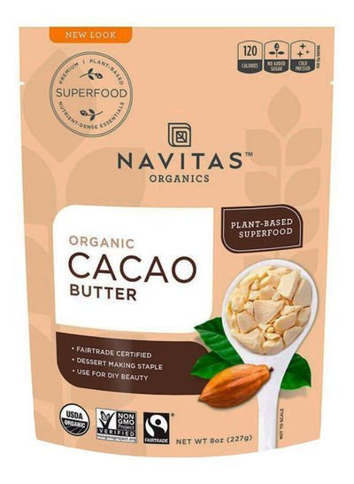 Navitas Organics Organic Cacao Butter 8ounce