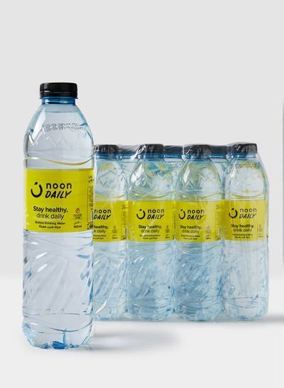 Noon Daily Packaged Natural Water 500ml – Pack of 12