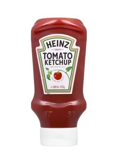 Heinz Tomato Ketchup Squeezable Bottle Tomato 570g