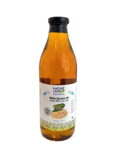 NATURELAND Organics White Sesame Oil 1L