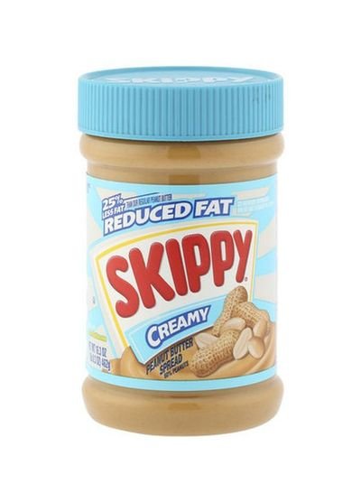 Skippy Reduced Fat Creamy Peanut Butter Spread 500g