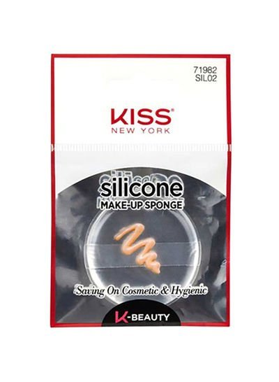 KISS Silicone Sponge Round Clear