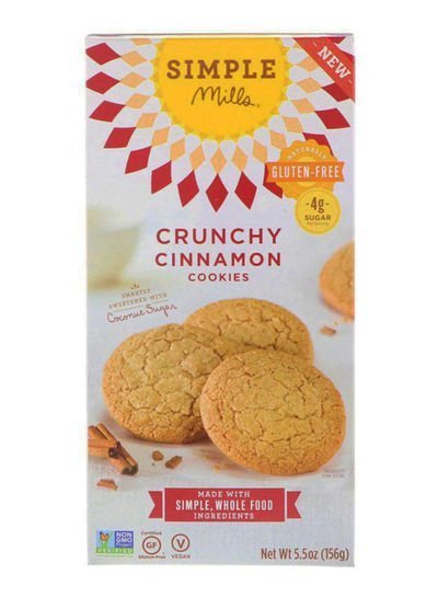 Simple Mills Naturally Gluten-Free Crunchy Cookies 5.5ounce