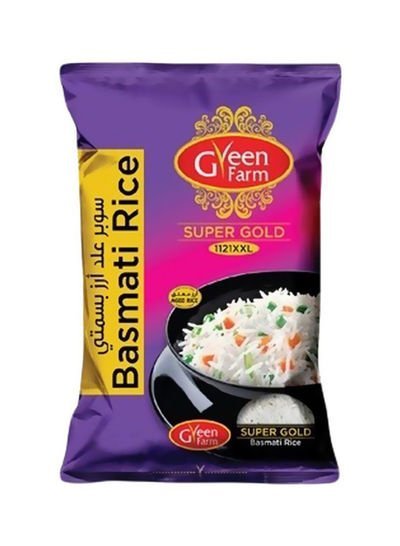 GREEN FARM Supergold 1121 XXXL Steam Basmati Rice 1kg