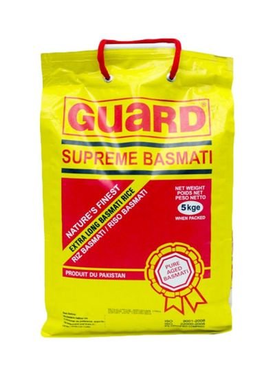 Guard Supreme Extra Long Basmati Rice 5kg