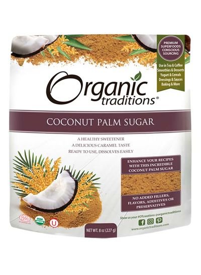 Organic Traditions Coconut Palm Sugar 227g