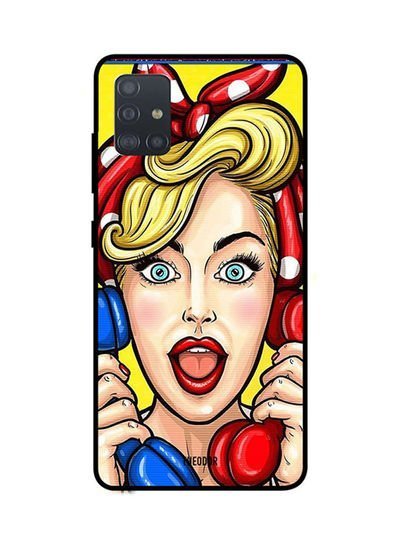 Theodor Protective Case Cover For Samsung Galaxy A71 Bueatiful Lady