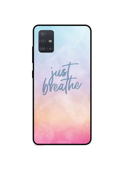 Theodor Protective Case Cover For Samsung Galaxy A71 Just Breathe