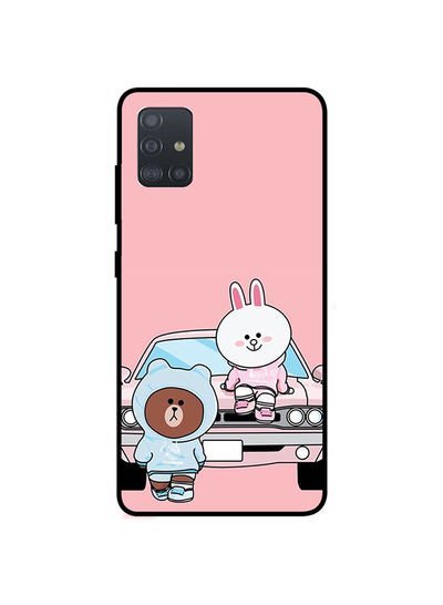 Theodor Protective Case Cover For Samsung Galaxy A71 Kitty On Car