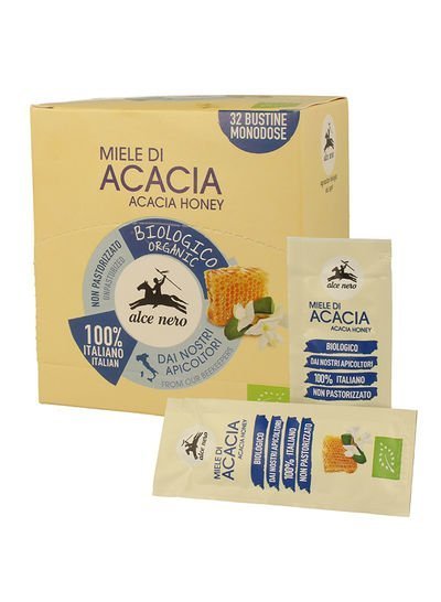 Alce Nero Organic Italian Acacia Honey 192g Pack of 32