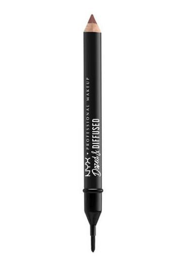 NYX Professional Makeup 2-In-1 Blurring Lipstick Pencil And Lip Brush 01 Girls Trip