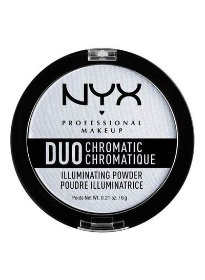 NYX Professional Makeup Duo Chromatic Illuminating Face Pressed Powder 01 Twilight Tint