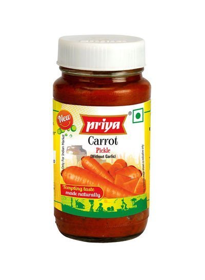 Priya Carrot Pickle In Oil 300g