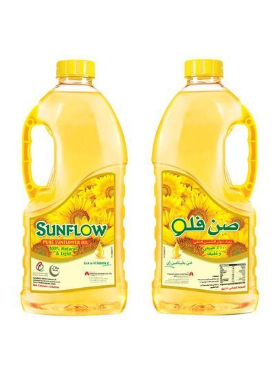 SUNFLOW Sunflower Oil 1.5L Pack of 2