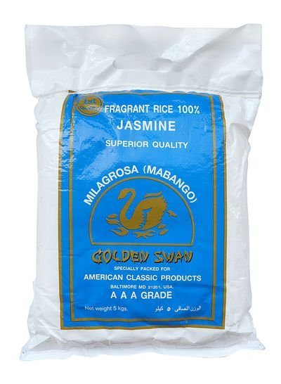 Golden Swan Fragrant Rice Jasmine  AAA 5kg