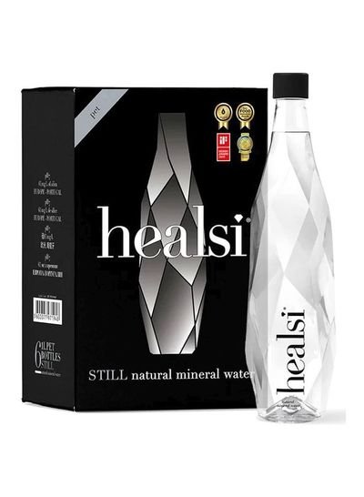 HEALSI Natural Mineral Water Pet Bottle 1L Pack of 6