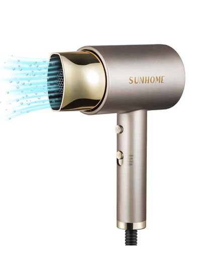 Sunhome Professional Hair Dryer Set Gold 28.8×20.6×8.4cm