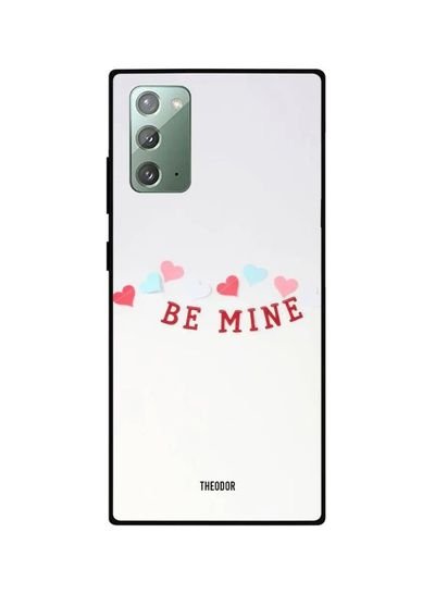 Theodor Be Mine Printed Case Cover For Samsung Galaxy Note20 White/Red/Blue