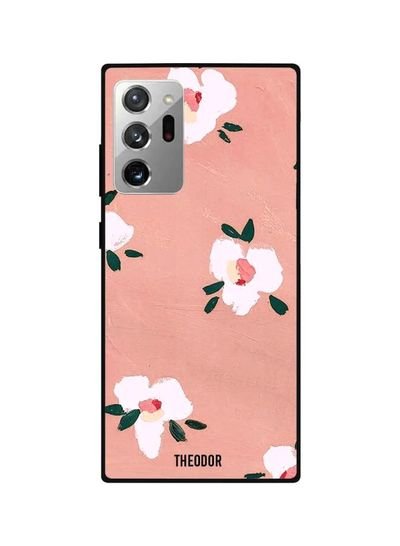 Theodor Floral Printed Case Cover For Samsung Galaxy Note20 Ultra Pink/White/Green