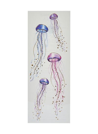 Paperself Jellyfish Temporary Tattoo Multicolour