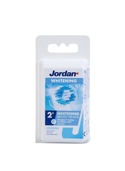 JORDAN Pack Of 2 Whitening Brush Heads White 23g
