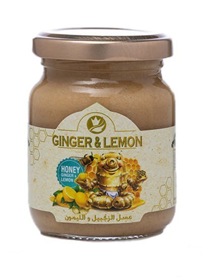 Al Malaky Royal Natural Honey – Pure Ginger And Lemon Honey 175g