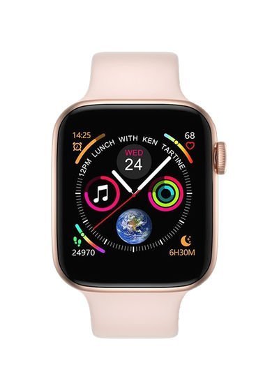 Bsnl Smartwatch With Heart Rate Monitor Pink