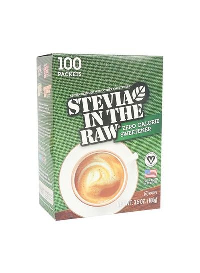 Stevia In The Raw Zero Calories Sweetner 100g Pack of 100