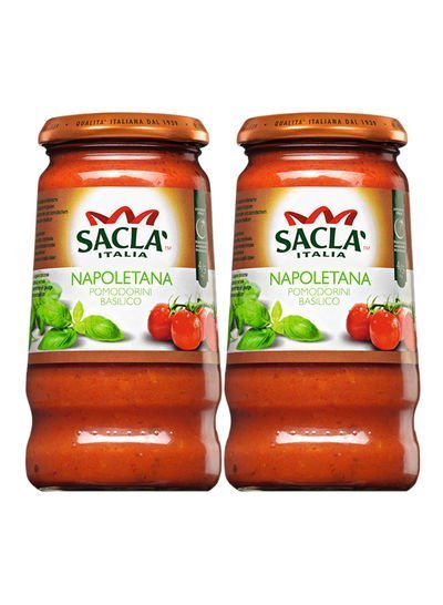 Sacla Italian Napoletana Sauce 840g Pack of 2