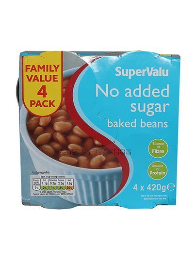 SuperValu Beans 420g Pack of 4